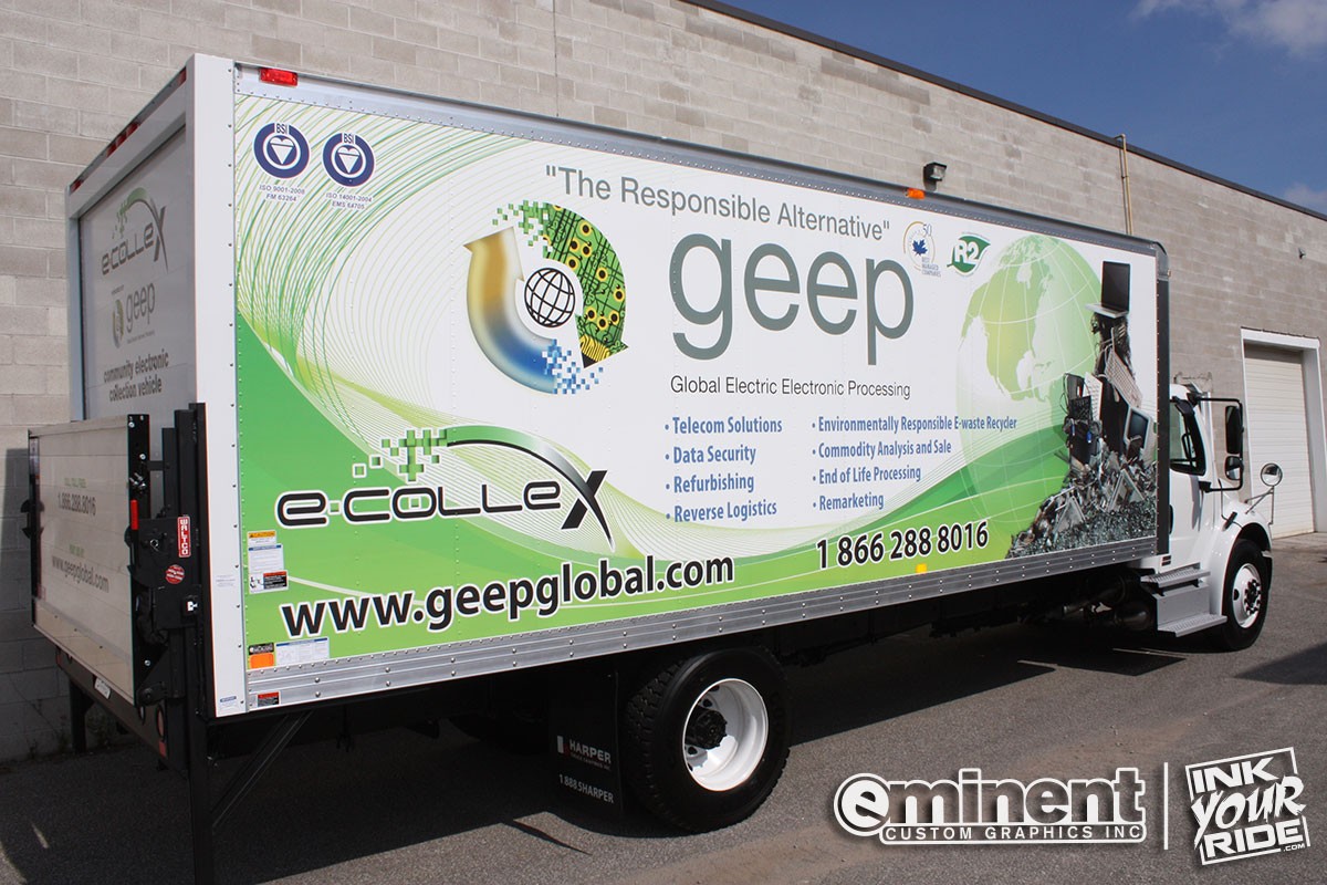 box-truck-wrap-graphics-geep-recycling-barrie